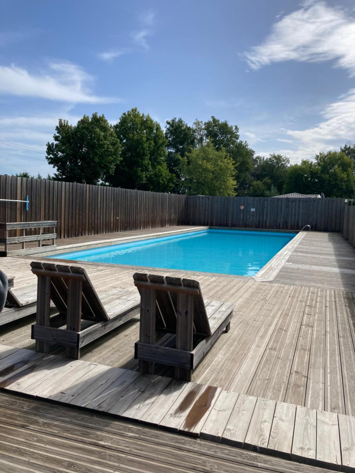 Mobilhome 6 Places - Mimizan - Camping La Lande Exterior foto