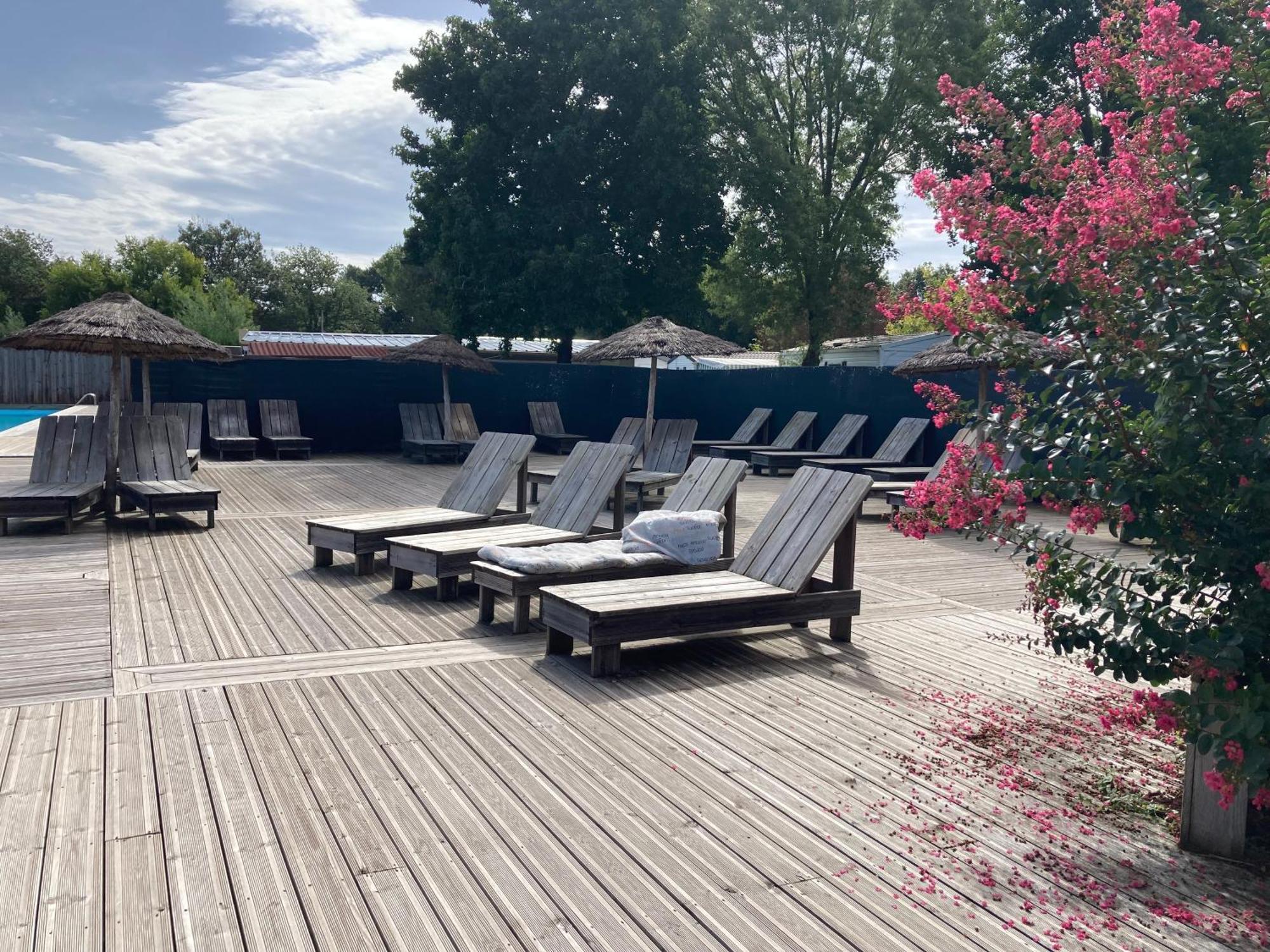 Mobilhome 6 Places - Mimizan - Camping La Lande Exterior foto